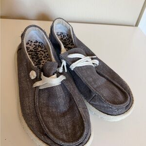 Gypsy Jazz Gray Women's Loafers